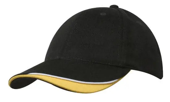 Headwear Bhc Cap With Indent & Sandwich X12 Headwear Professionals